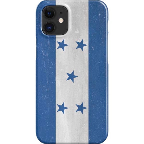 Honduras Flag Distressed iPhone 12 Mini Lite Case